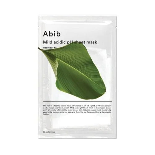 Masque Abib Mild Acid PH Sheet Mask Heartleaf Fit