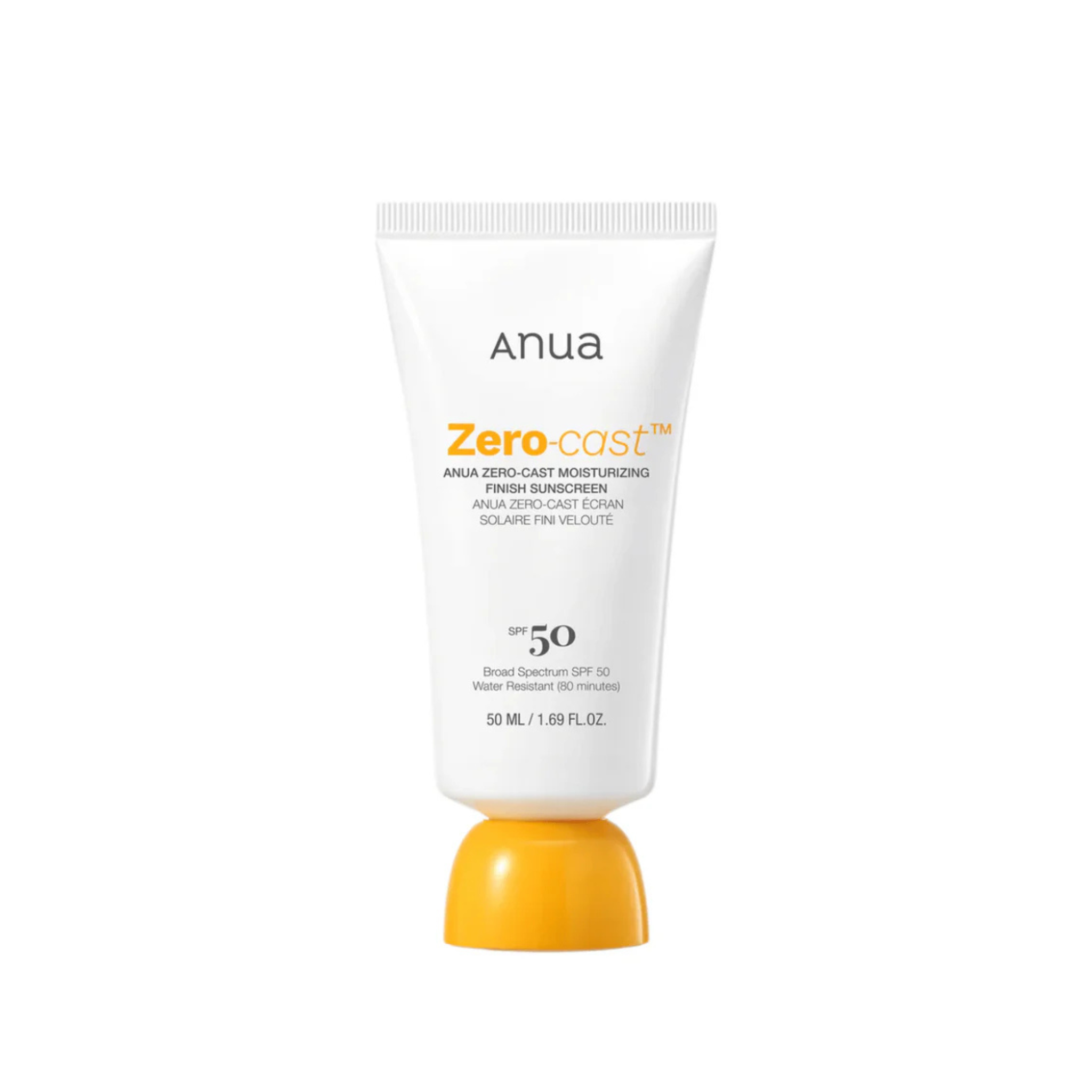 Anua Zero Cast Moisturizing Finish Sunscreen