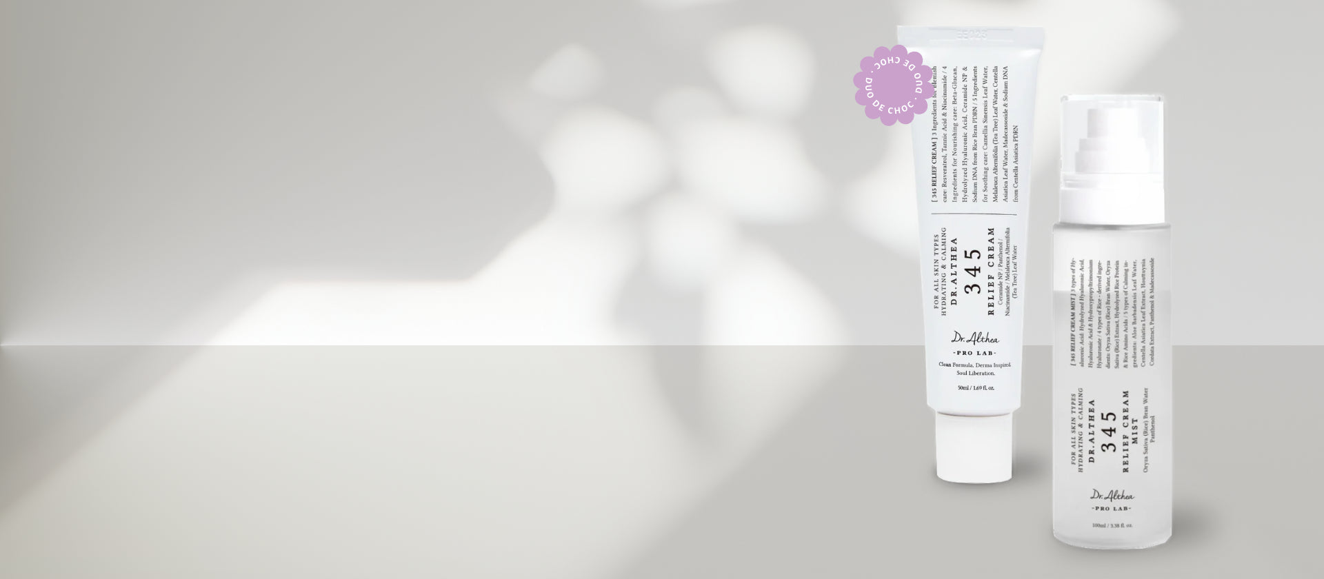 <h1><strong>La puissance du duo </strong><em>Dr. Althea</em></h1>