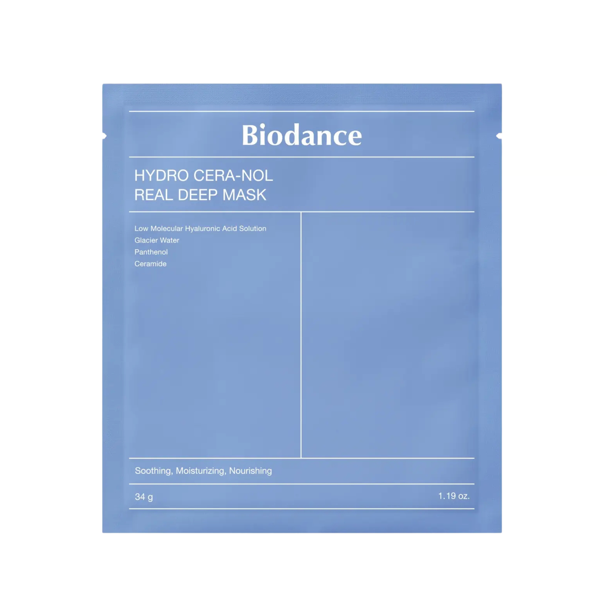Biodance Hydro Cera Nol Real Deep Mask