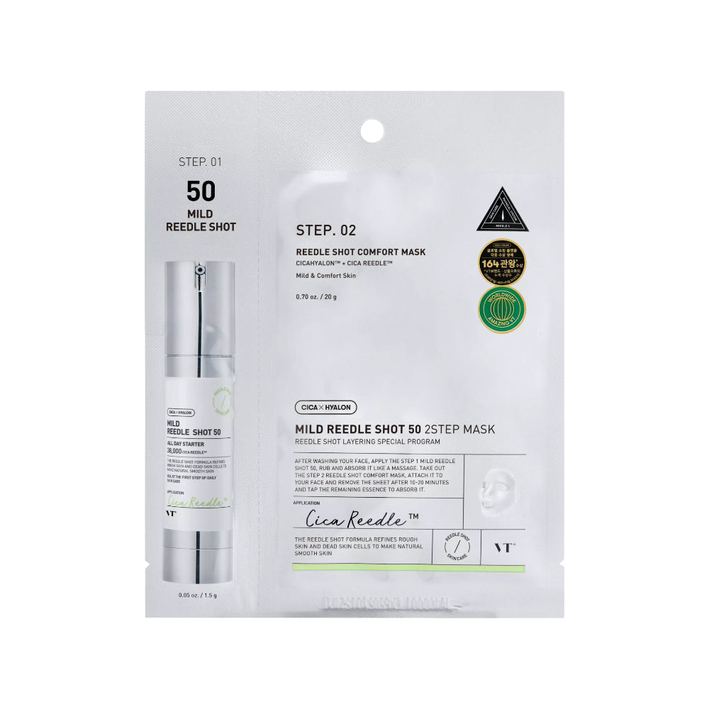 VT Cosmetics Mild Reedle Shot 50 Sheet Mask